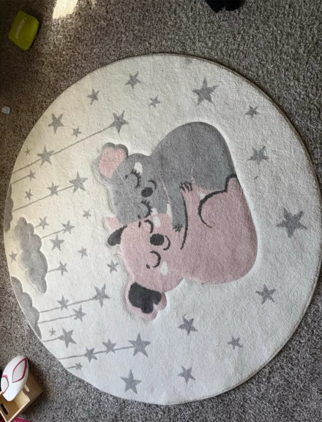 Koala Themed Kids Round Rug - photo 2