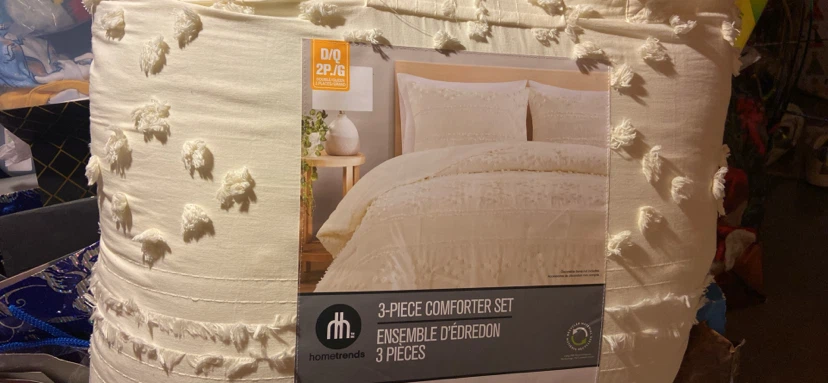 hometrends 3-Piece Comforter Set - Double/Queen