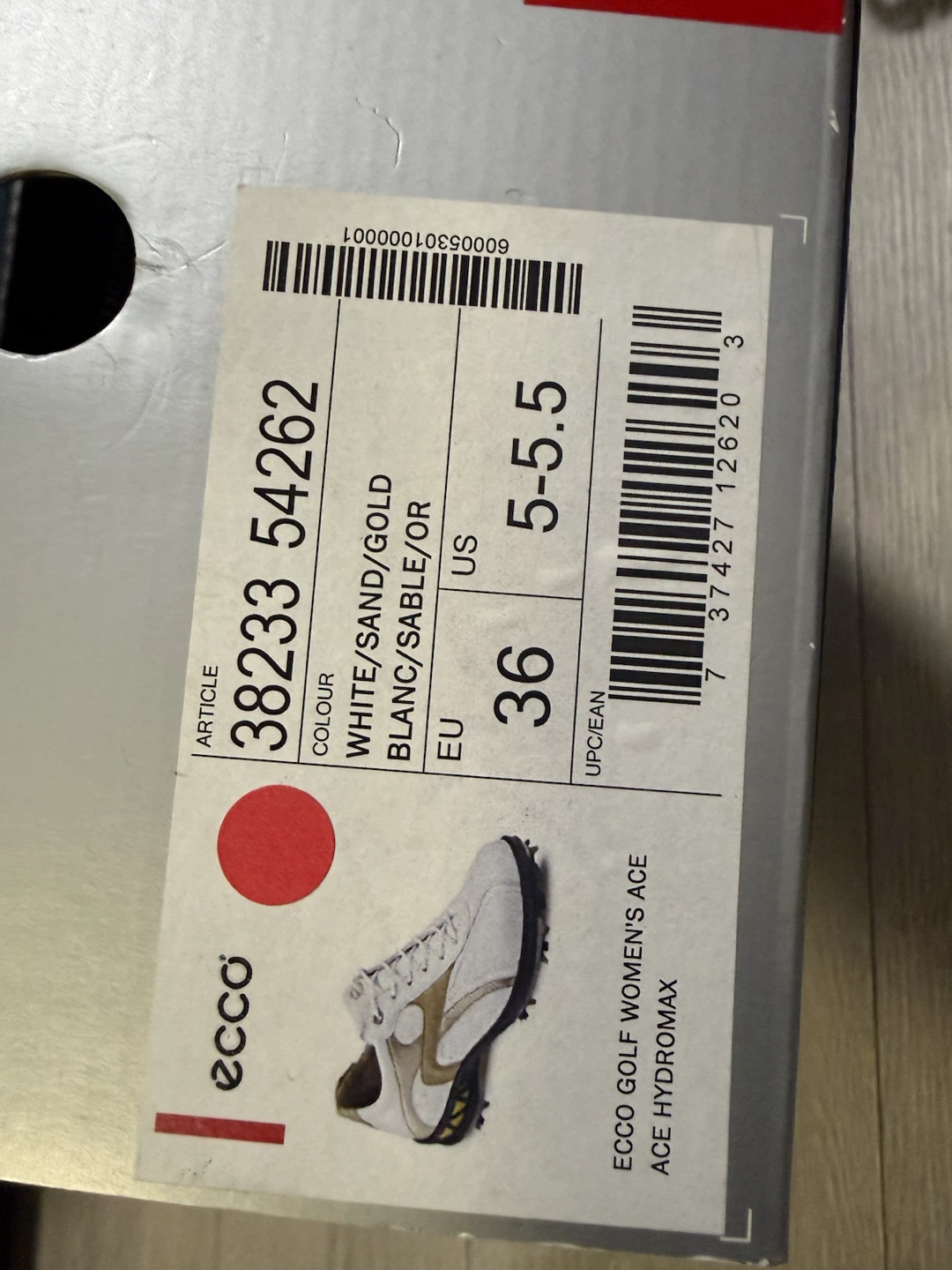 ECCO Women's Ace Hydromax Golf Shoes - photo 2