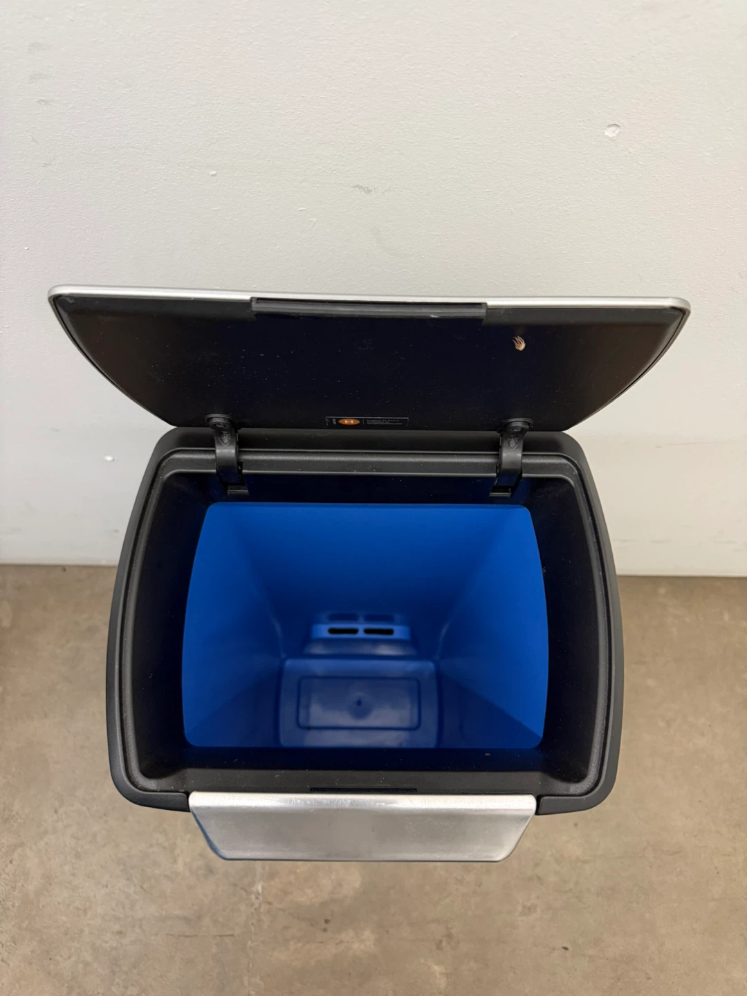 Simplehuman Stainless SteelTrash Can + FREE Trash Bags – $55 - photo 3