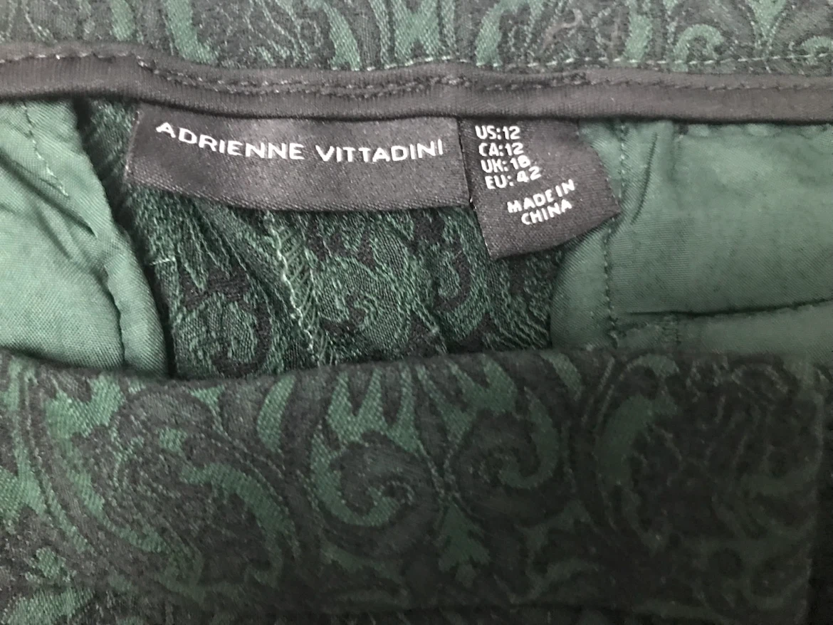 Adrienne Vittadini Cropped Pants Womens Size 12 - photo 4