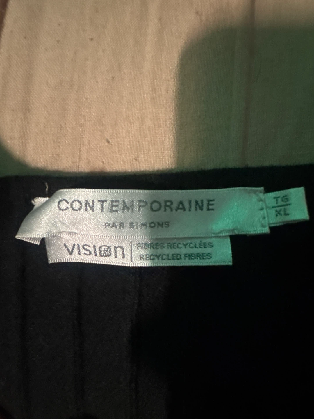 Contemporaine black ribbed sweater