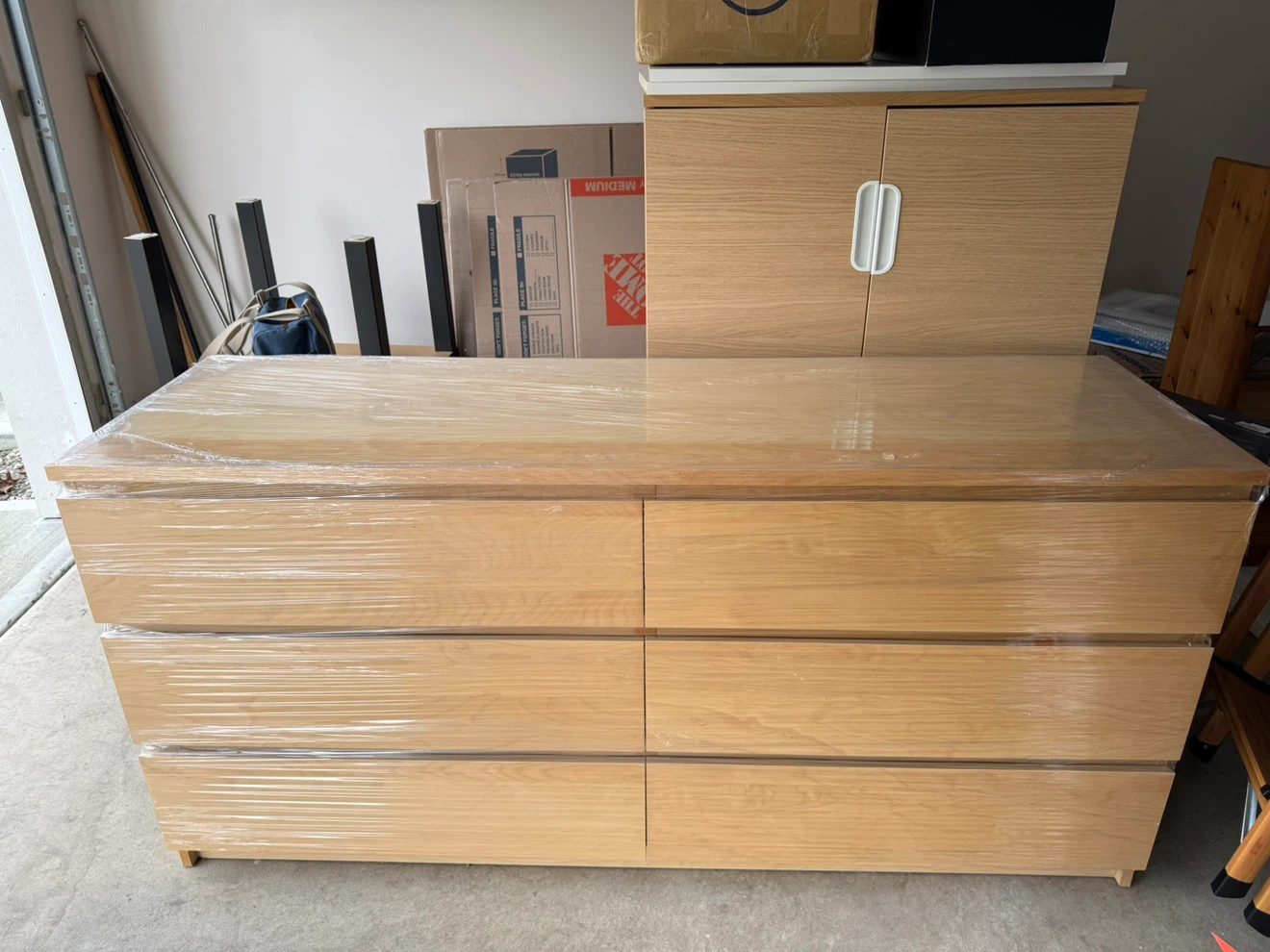 Light Wood 6-Drawer Dresser – Moving Sale – $90