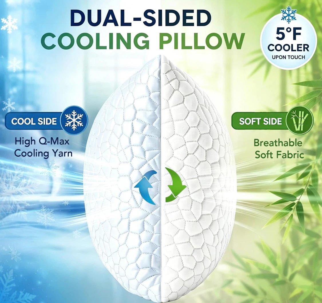 SUPA MODERN Cooling Pillow Queen Size Set of 2 - photo 3