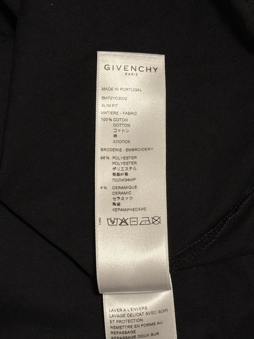 Givenchy Paris Black T-Shirt - photo 5