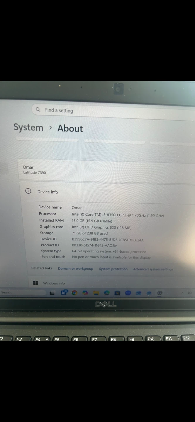 Dell Latitude 7390 Laptop - photo 4