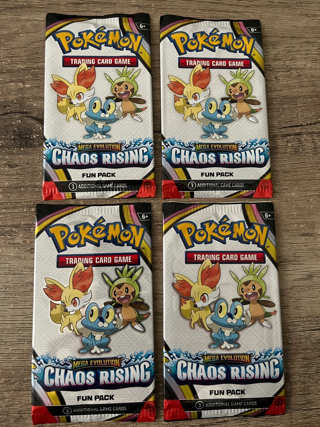 Pokemon Chaos Rising Fun Packs