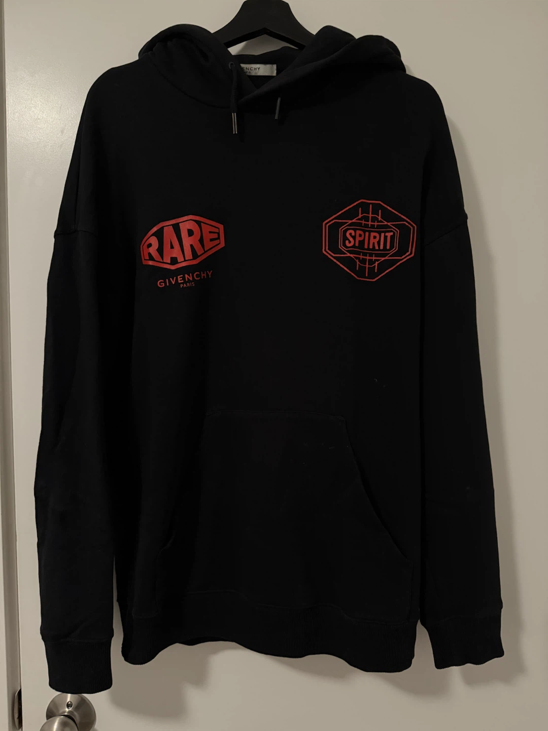 Givenchy Rare Spirit Hoodie - Black - Size S