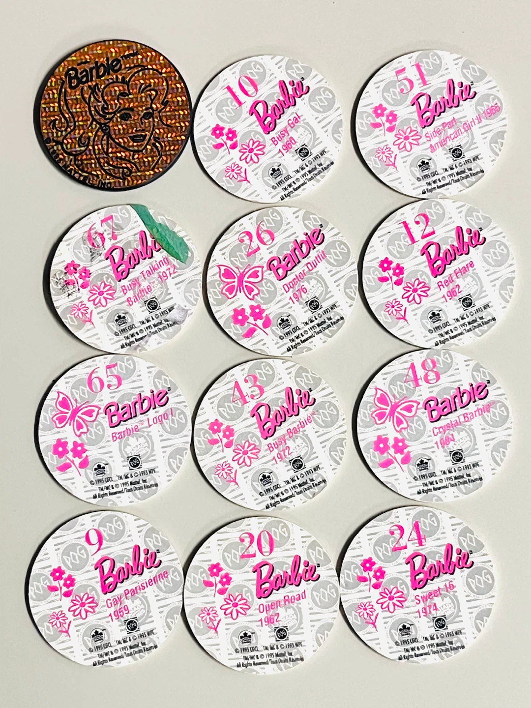 Vintage 1995 Barbie POG Lot - photo 2