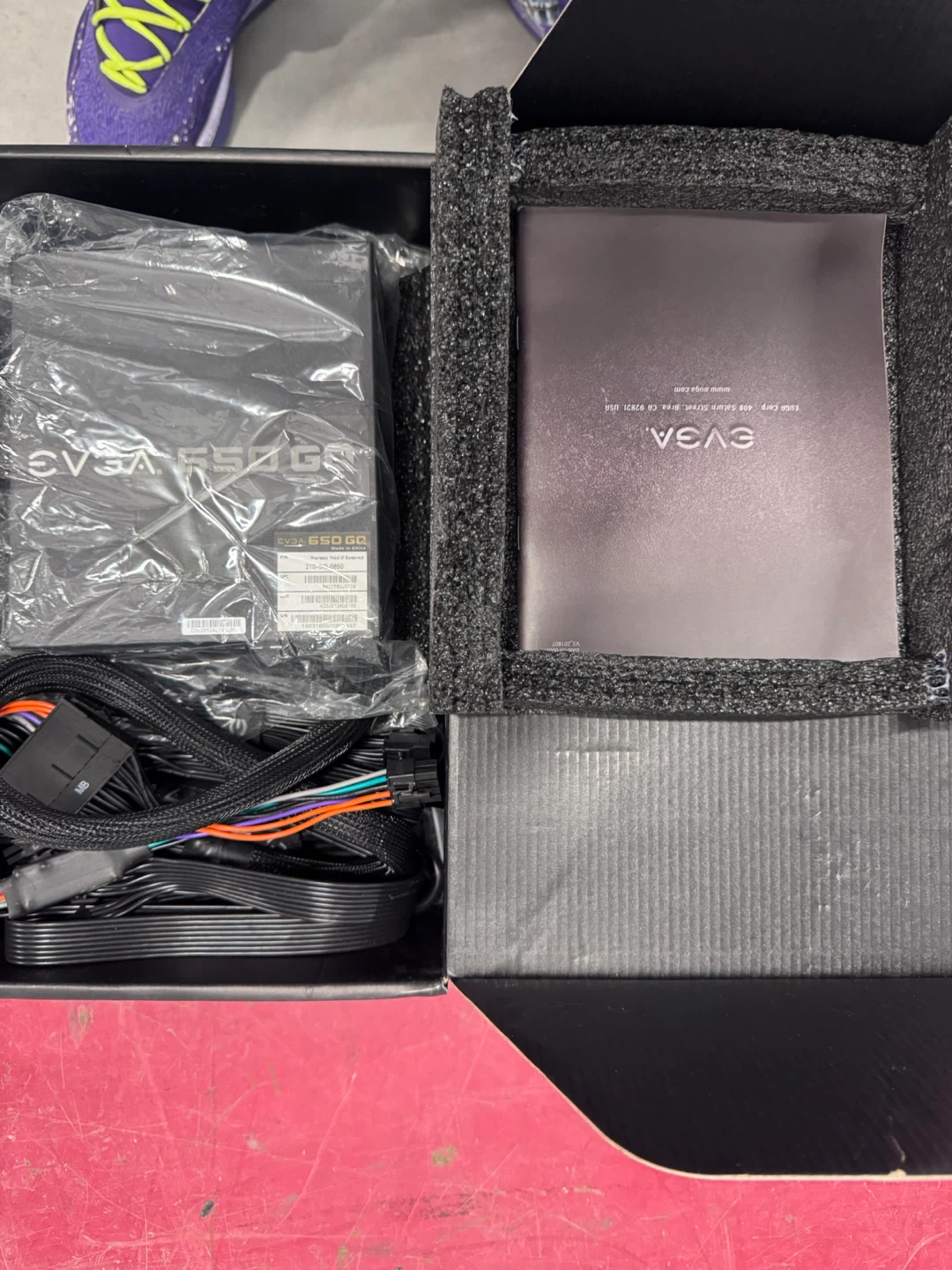 EVGA 650 GQ 80 Plus Gold Power Supply - photo 5