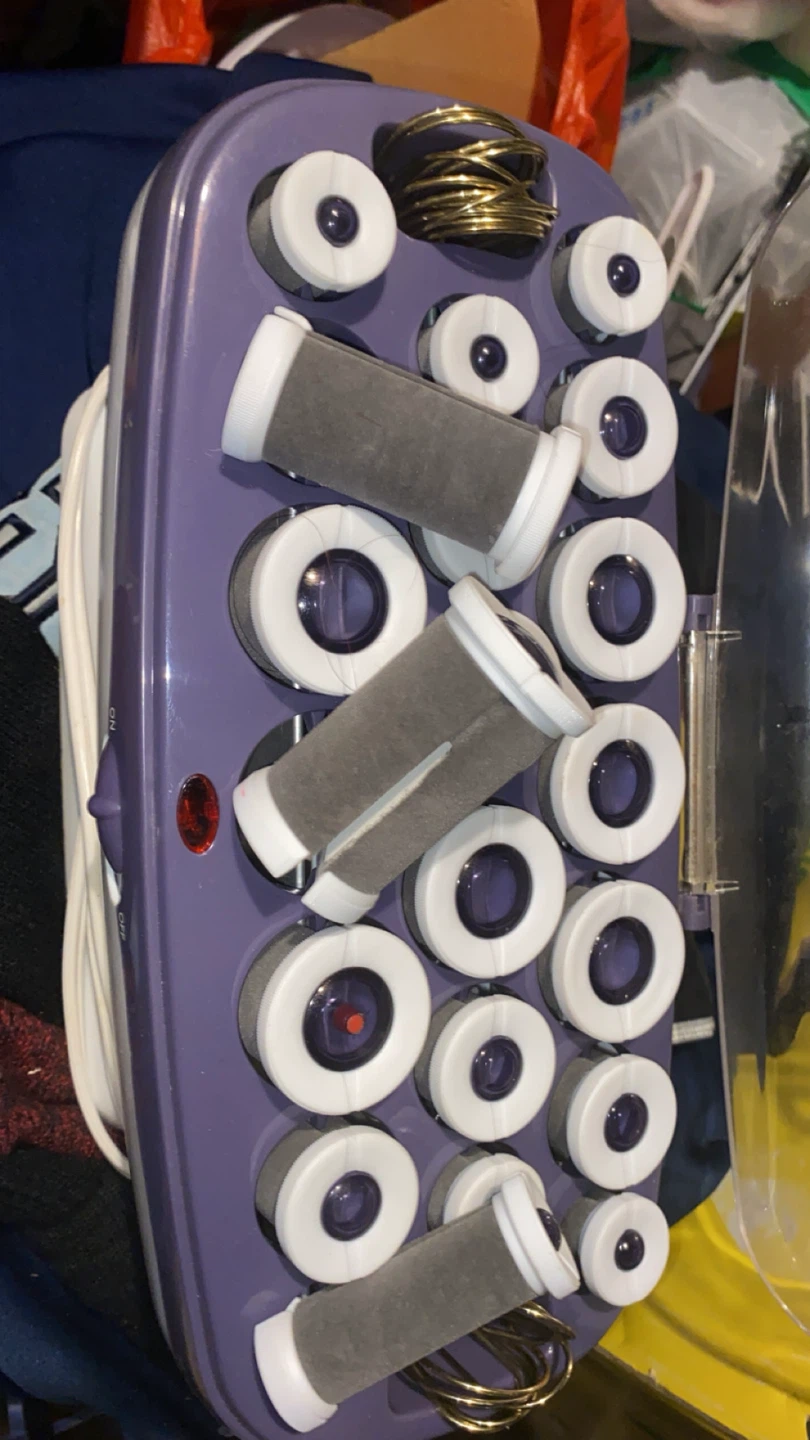 Conair Instant Heat Roller Set Multi-Size Rollers & Clips