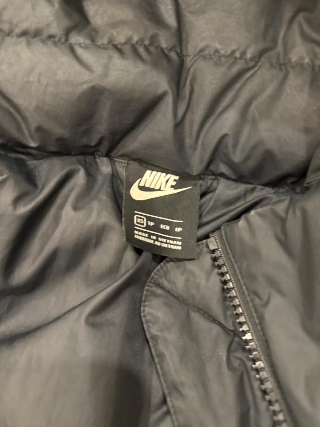 Nike Long Black Puffer Jacket - photo 3