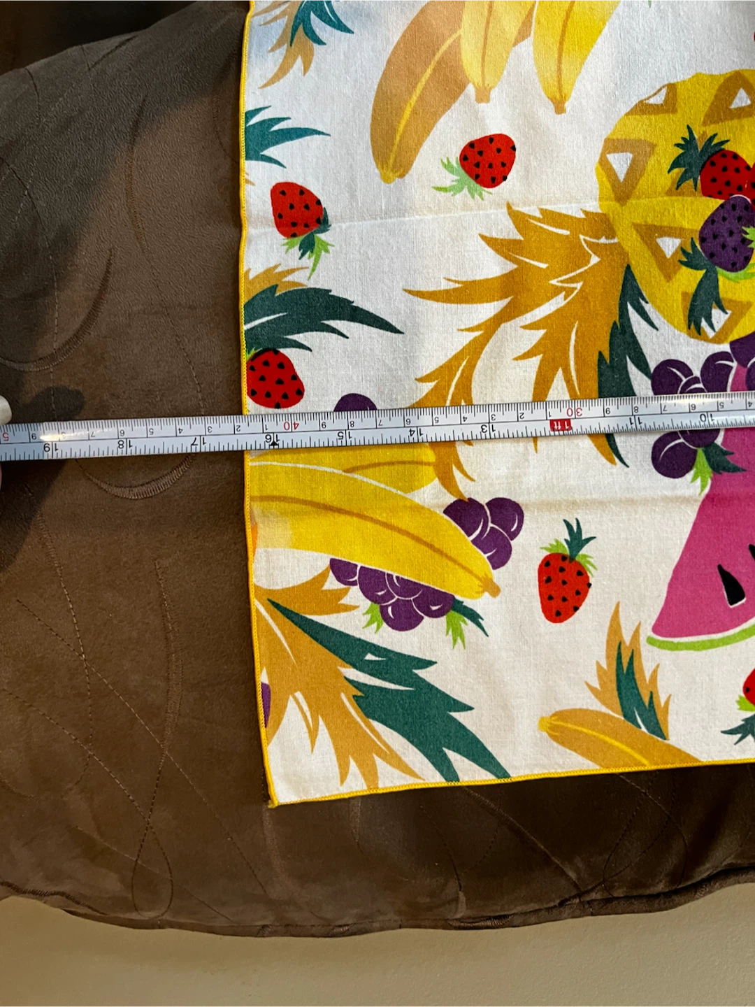 Two Fruit Print Placemats - photo 2