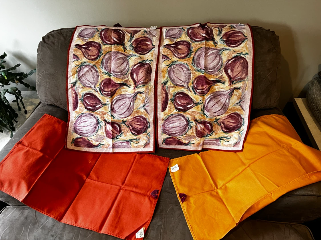 Set of 4 IKEA kitchen towels - photo 2