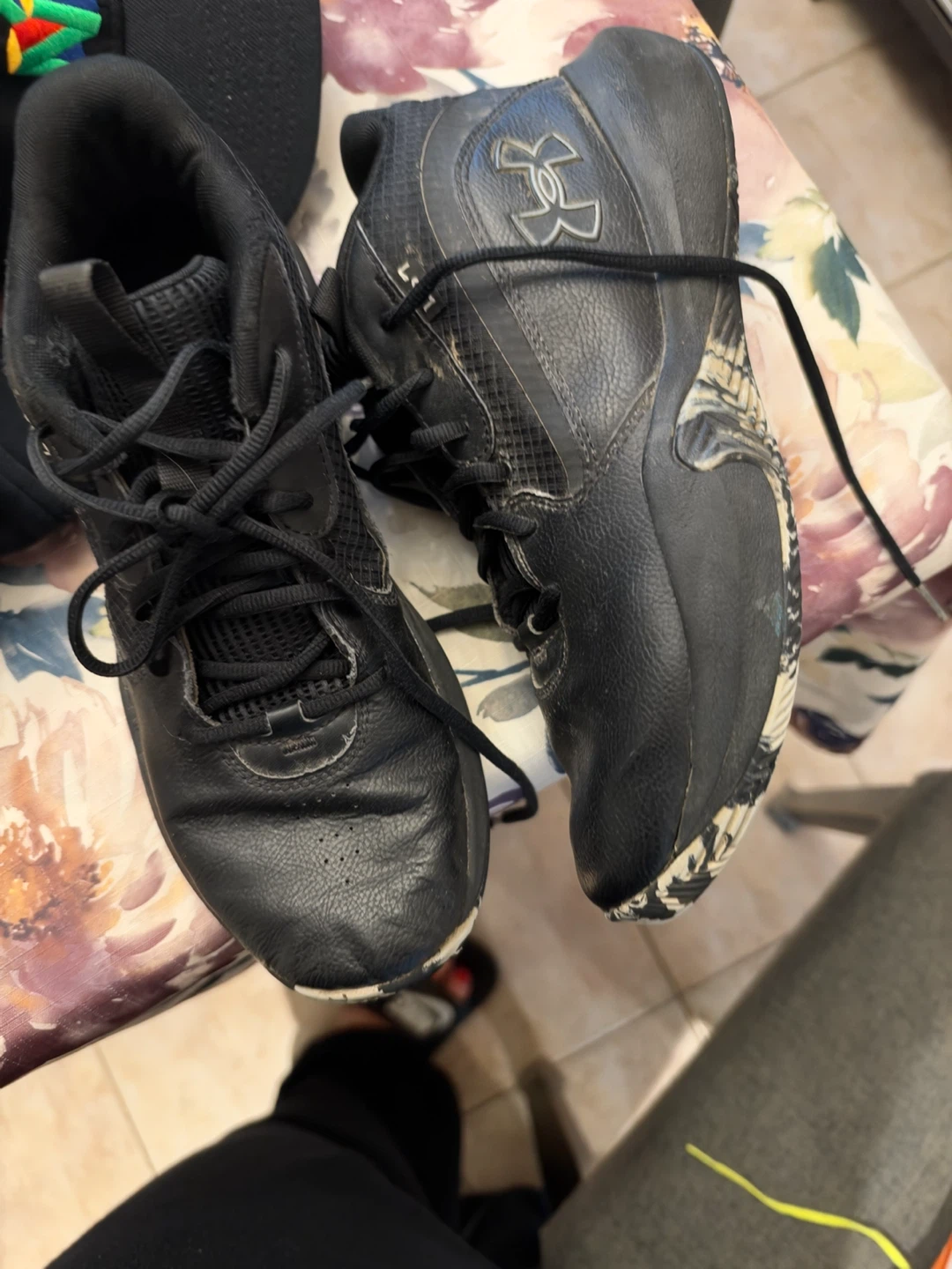 Under Armour Black Basketball Shoes - photo 2