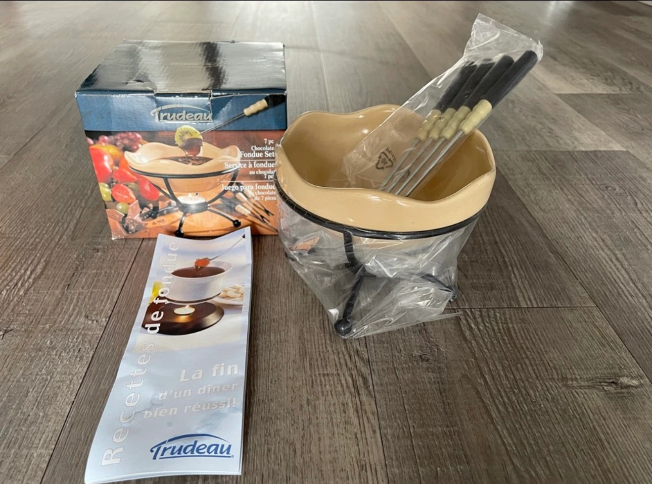 🥣 Trudeau 7-piece chocolate fondue Set_NWT🥣 - photo 4