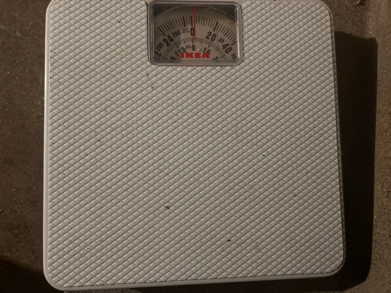 IKEA Analog Bathroom Scale
