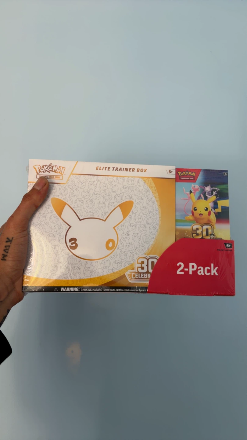Pokemon 30th celebrations Costco 2 Pack bundle.