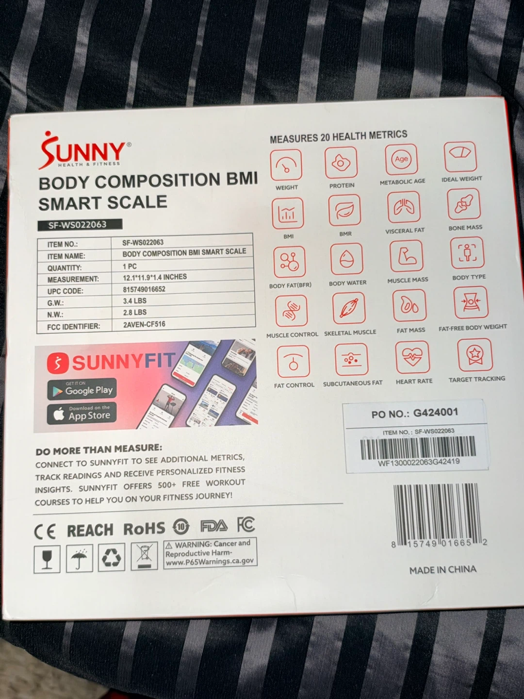 Sunny Health & Fitness Body - photo 2