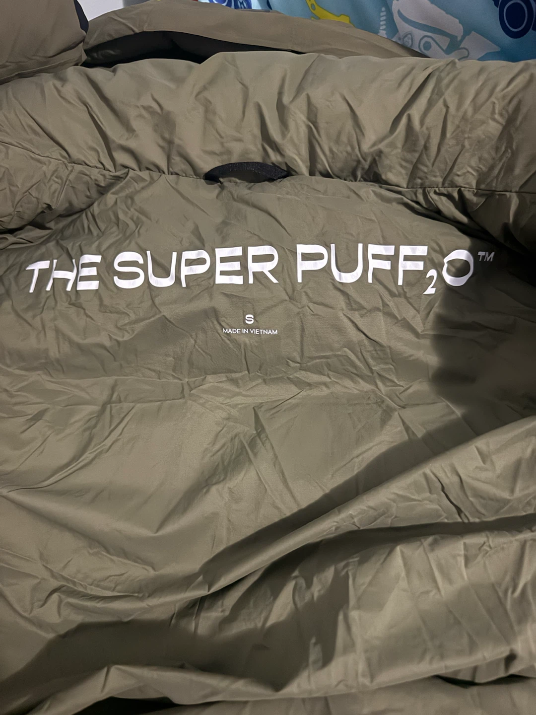 Aritzia The Super Puff2O Jacket Olive Green Size Small - photo 3