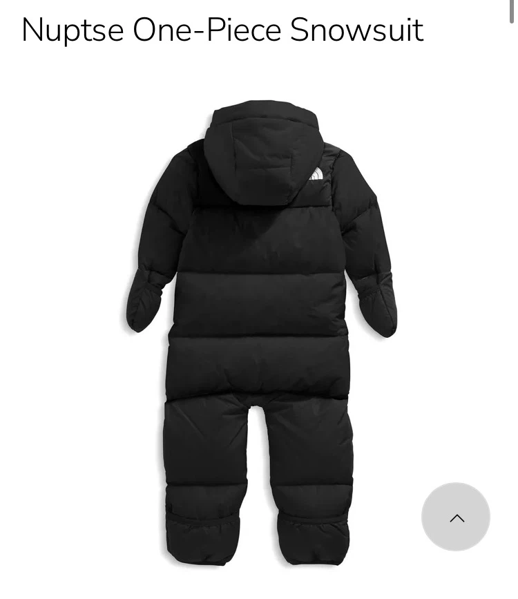 Babies' [3-6M] 1996 Retro Nuptse One-Piece Snowsuit - photo 3