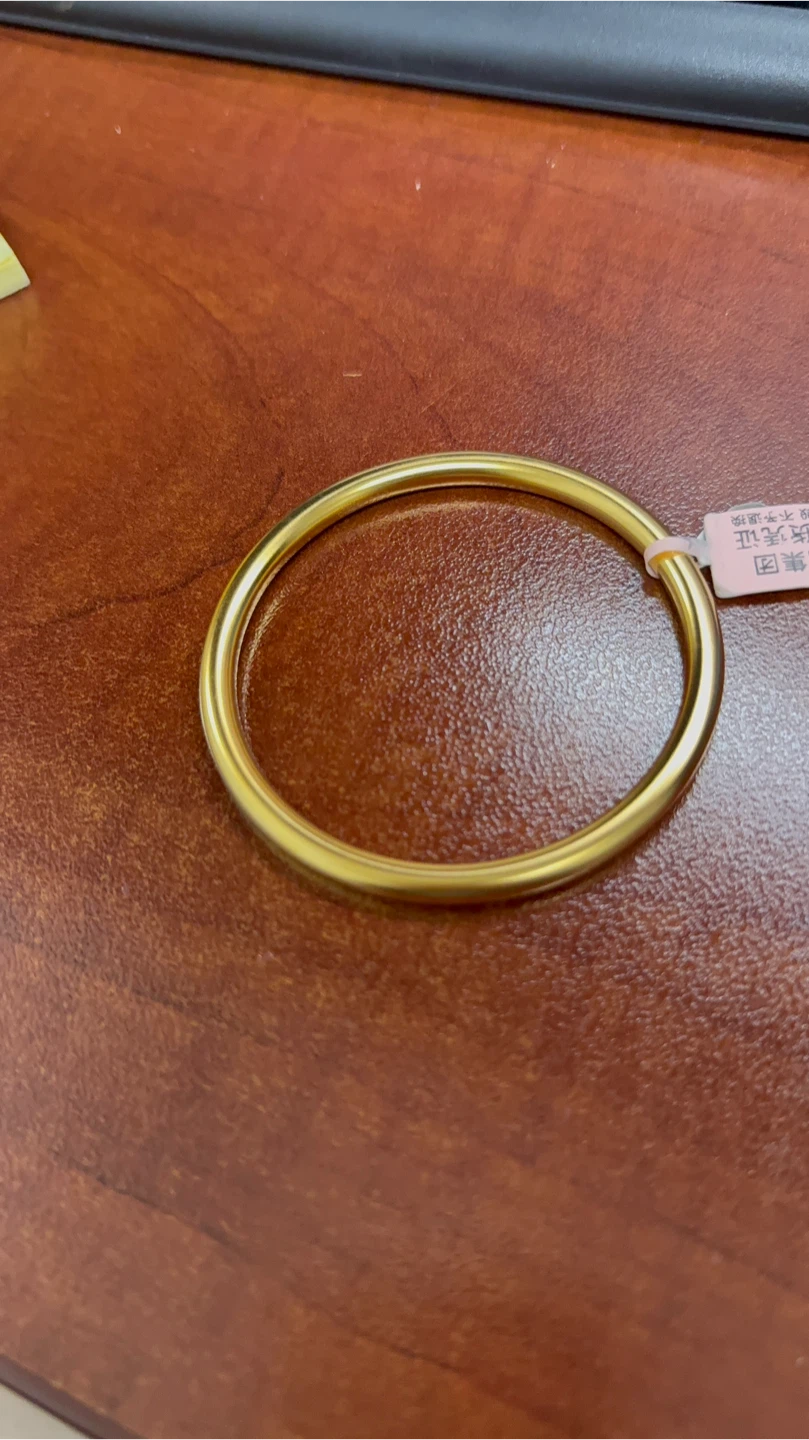 Gold-Tone Bangle Bracelet