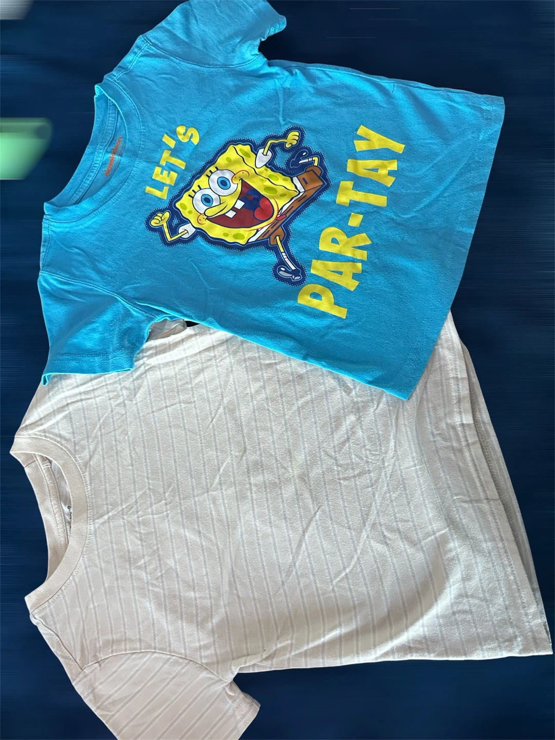Lot of 2 Kids T-Shirts Size 5 and 7