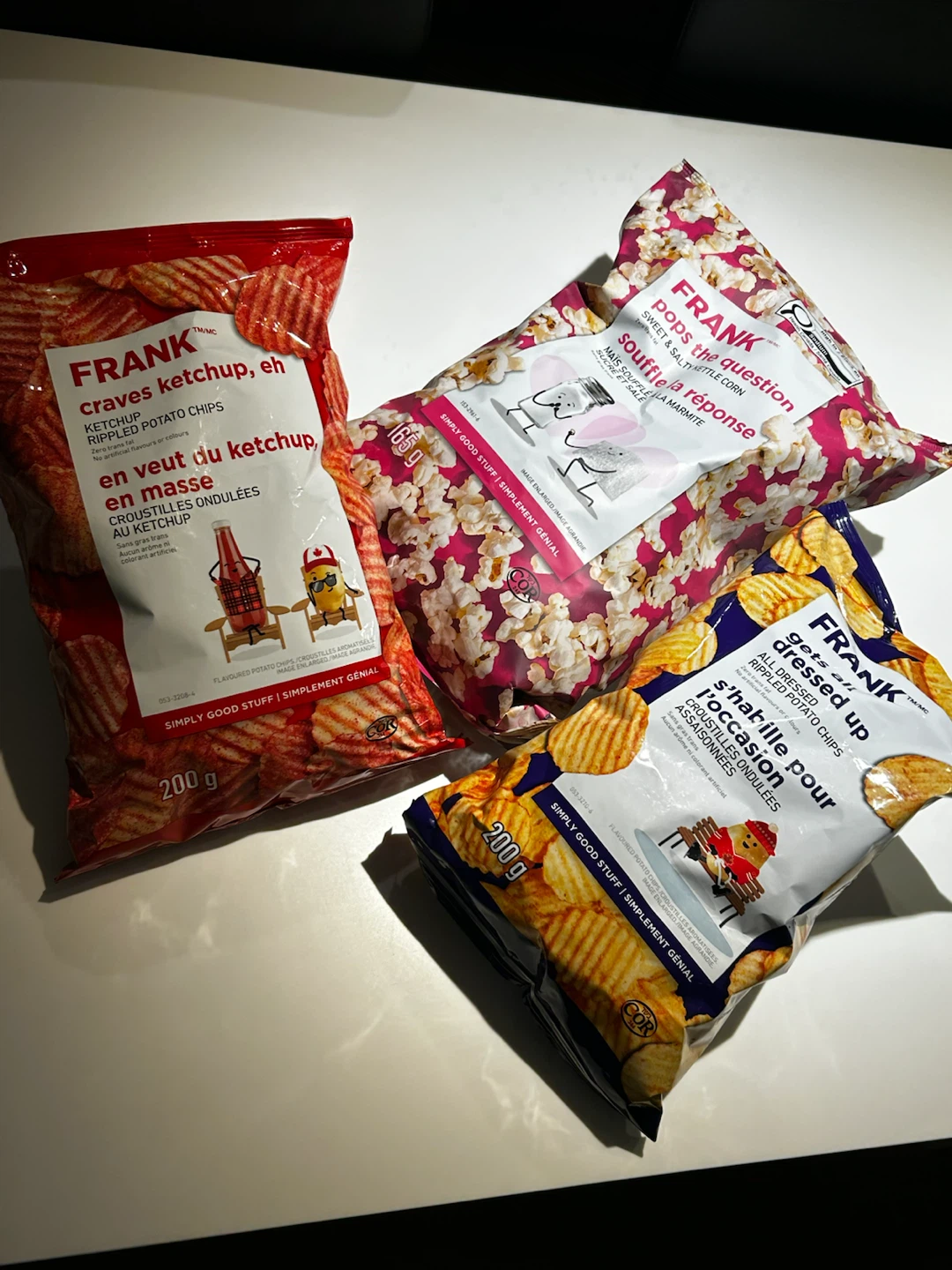 Chips and Popcorn