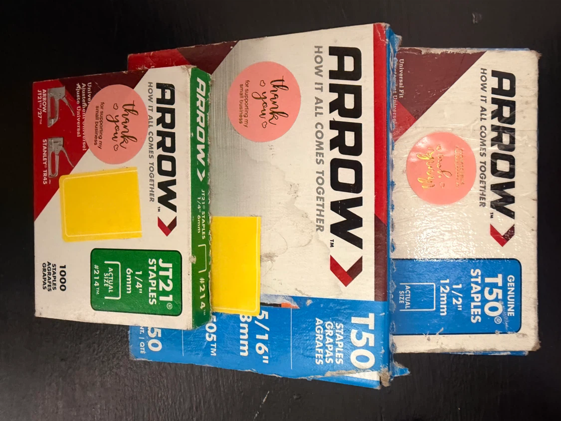 Lote 3 box Arrow Heavy Duty Staple Assortment - photo 4
