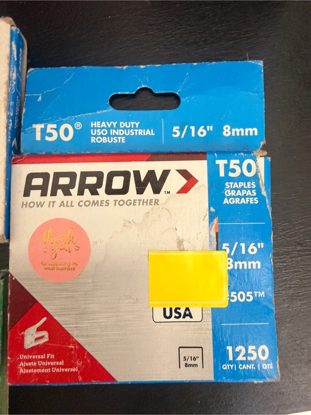 Lote 3 box Arrow Heavy Duty Staple Assortment - photo 5