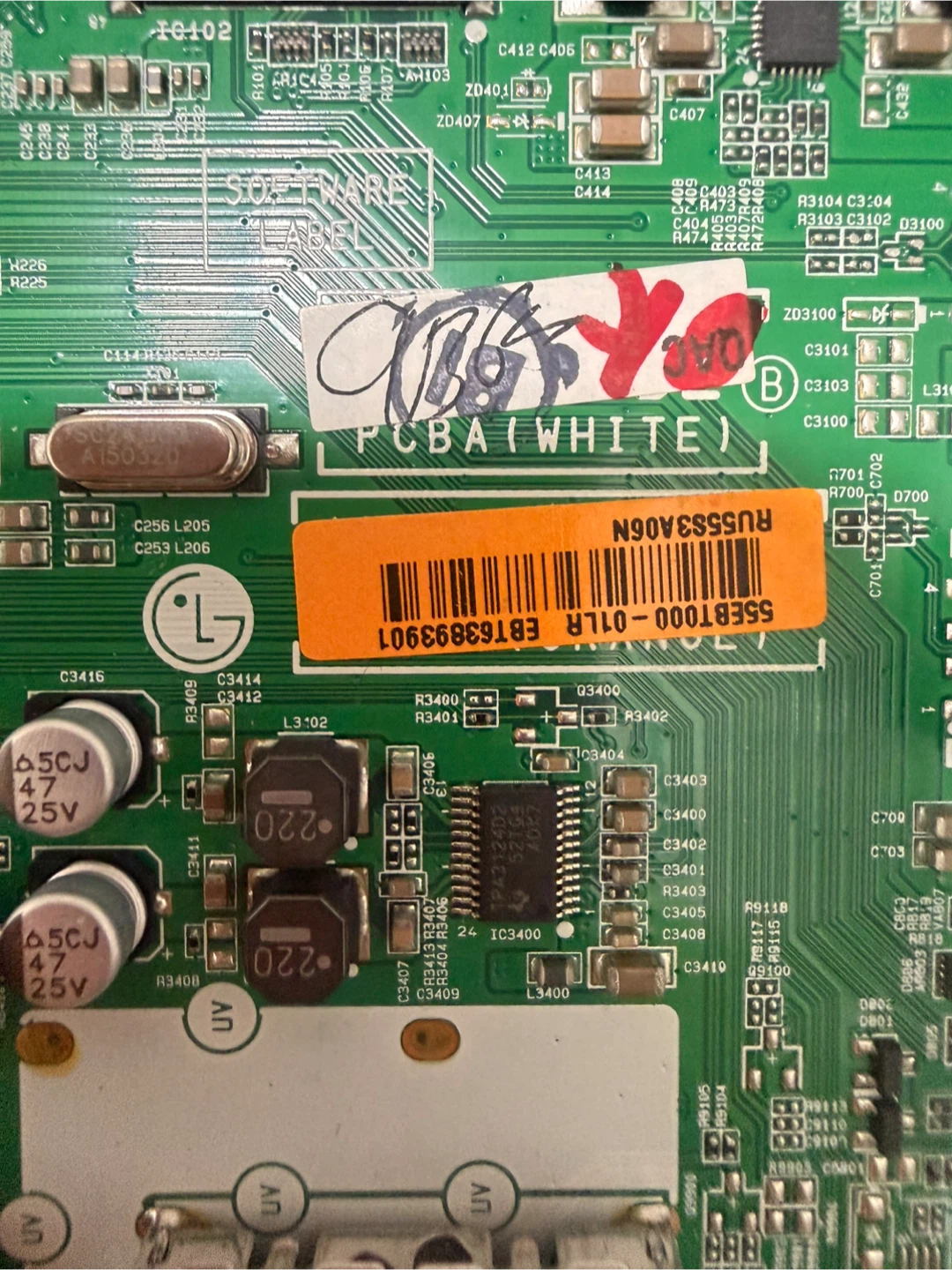 LG Main Board EAX66302805 - photo 4