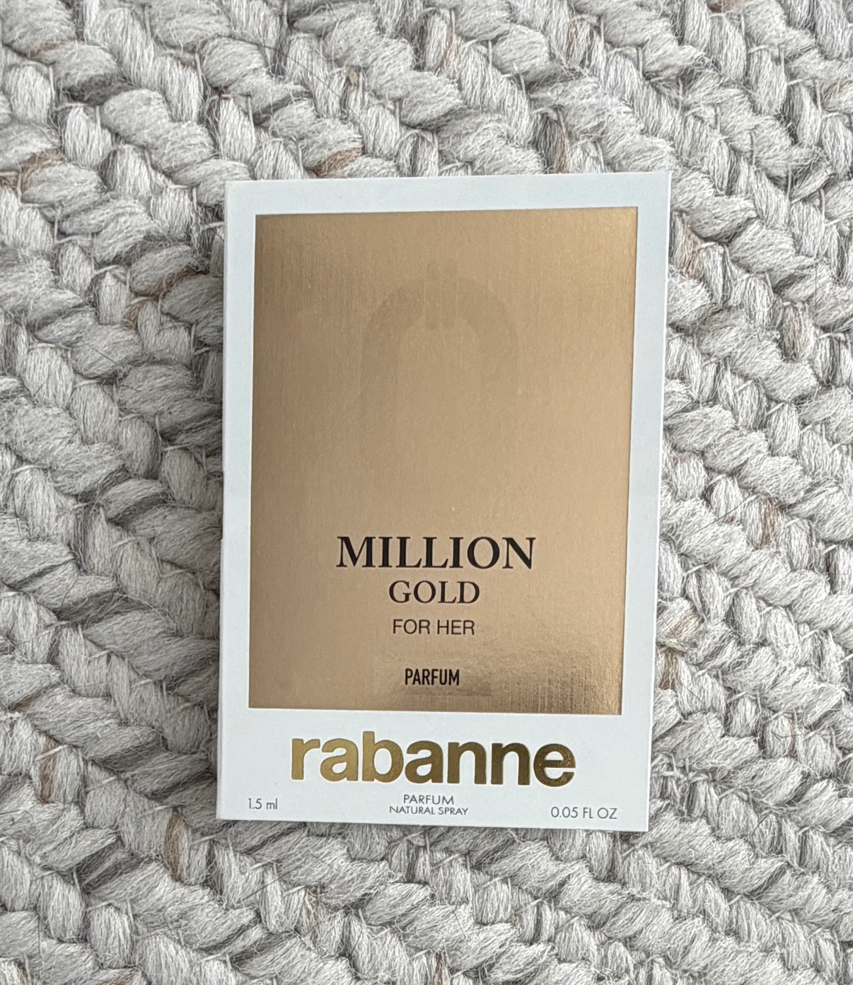 Rabanne Million Gold For Her Parfum Sample