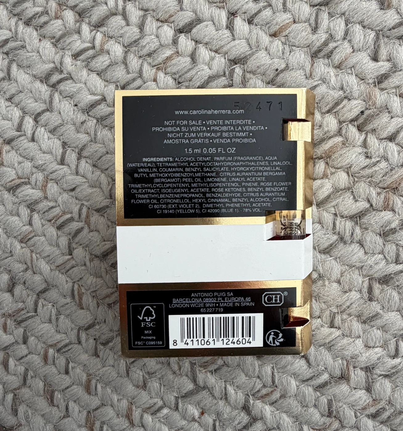 Carolina Herrera Good Girl Jasmine Absolute Sample - photo 2