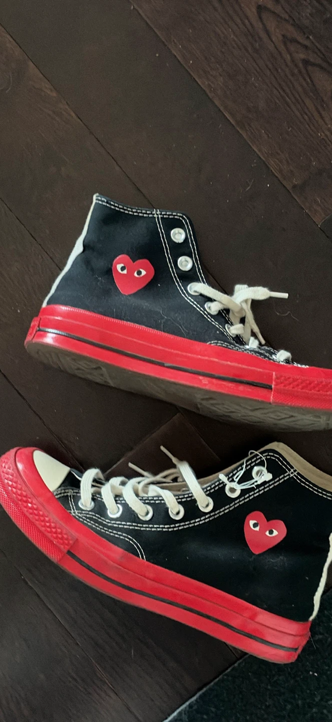 Comme des Garçons Play x Converse High Tops