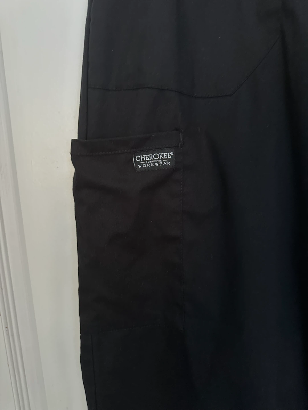 Cherokee Workwear Men's Scrub Pants, Black, XL - photo 2