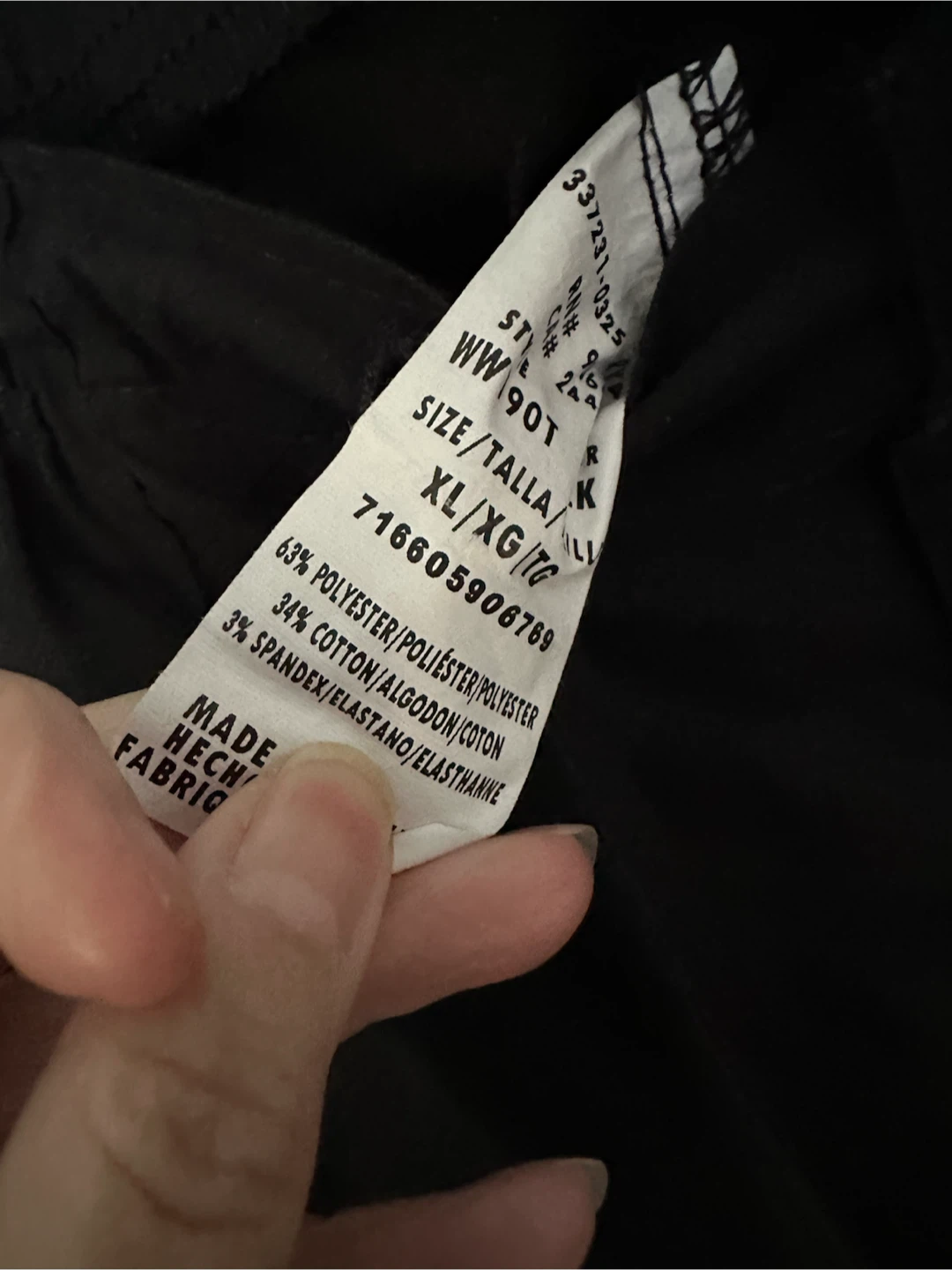 Cherokee Workwear Men's Scrub Pants, Black, XL - photo 5