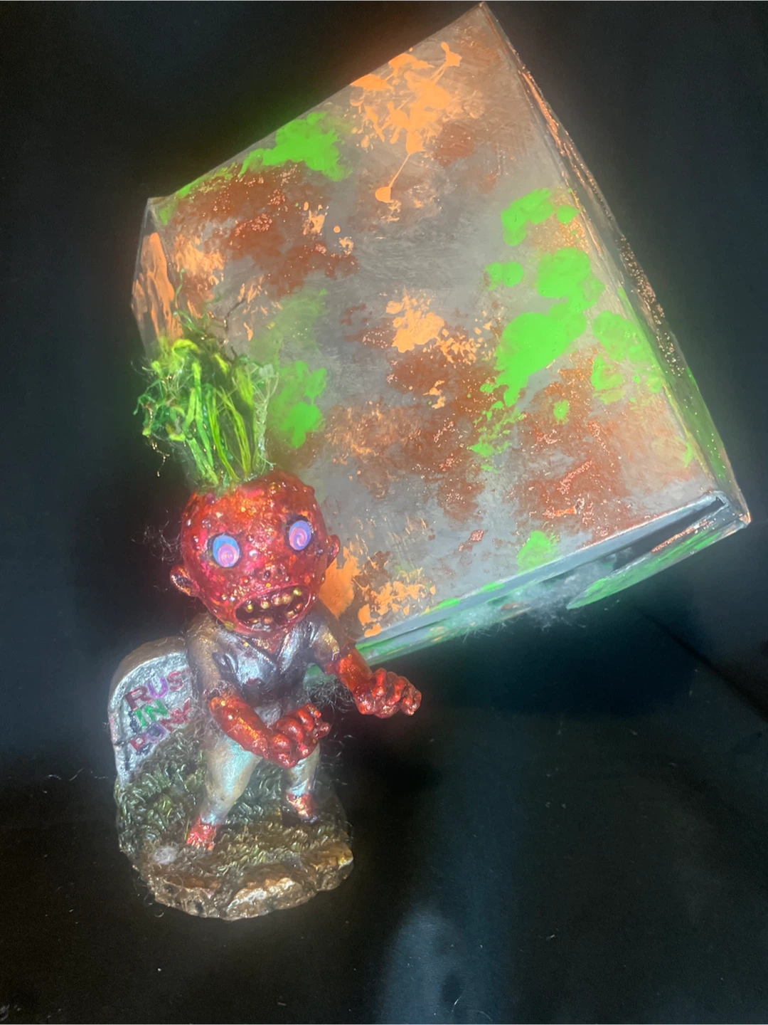 Punk Zombie Figurine