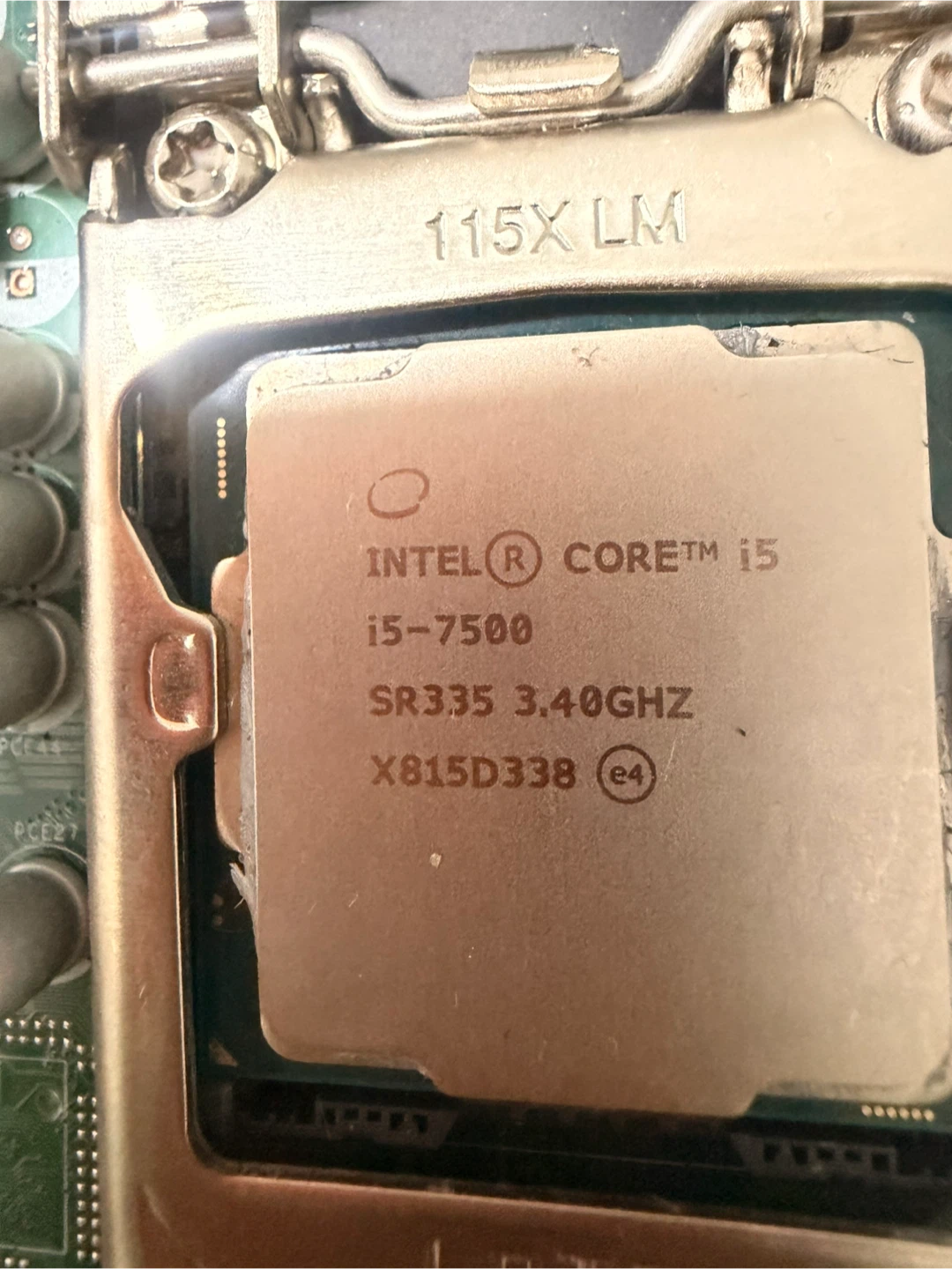 HP Motherboard with Intel Core i5-7500 CPU