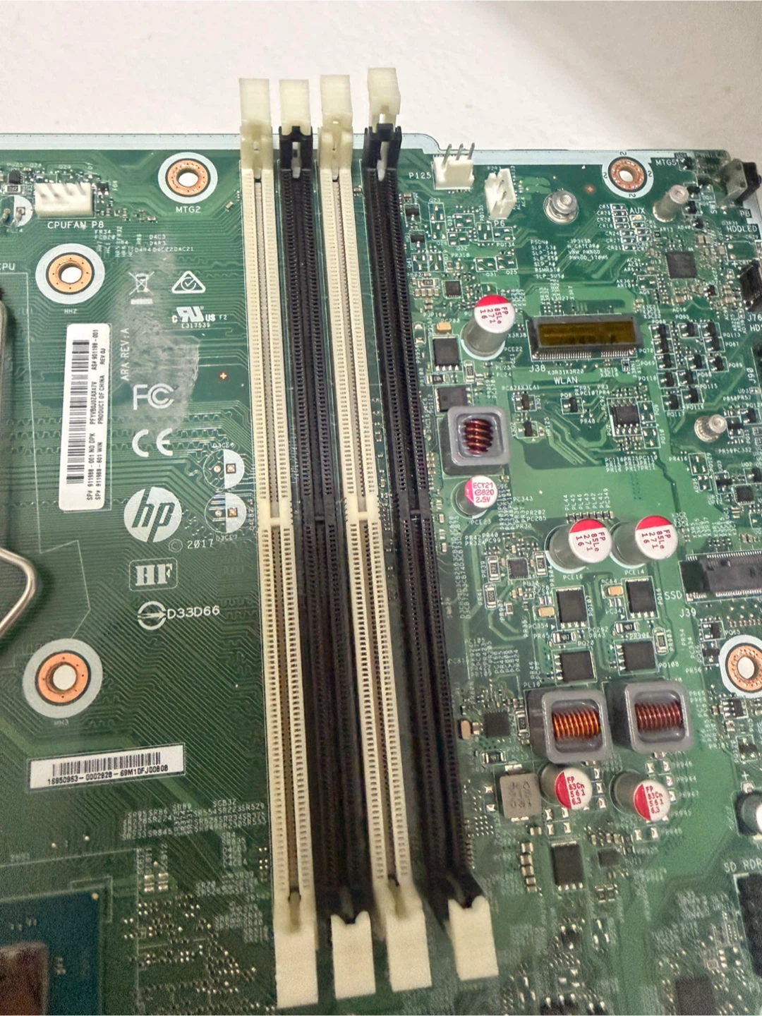 HP Motherboard with Intel Core i5-7500 CPU - photo 3