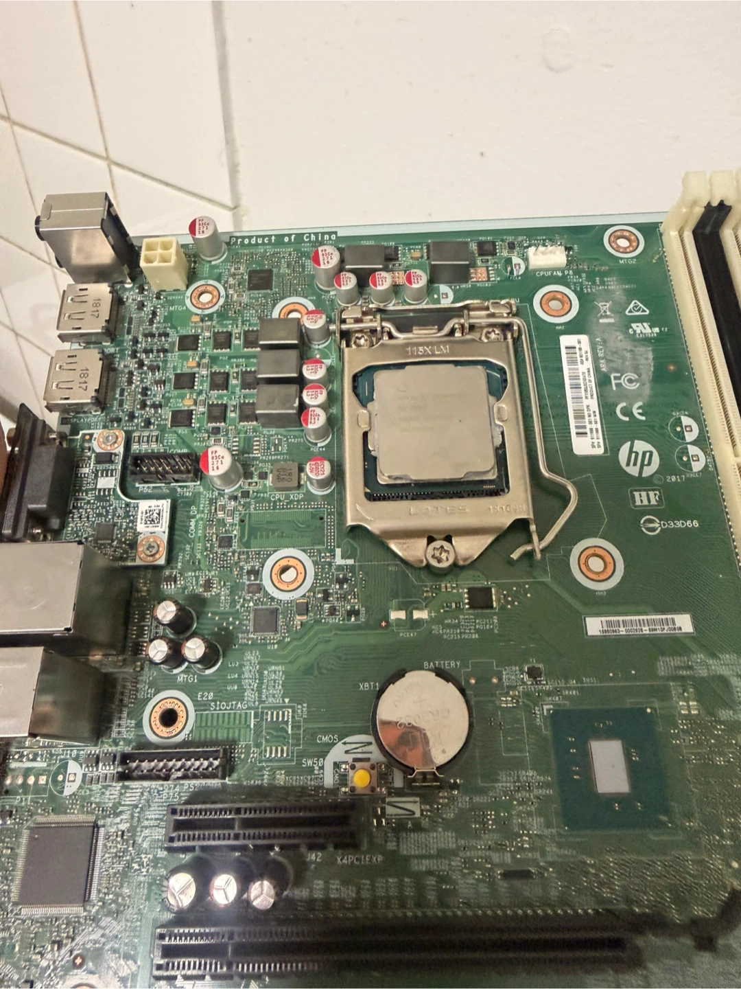 HP Motherboard with Intel Core i5-7500 CPU - photo 5
