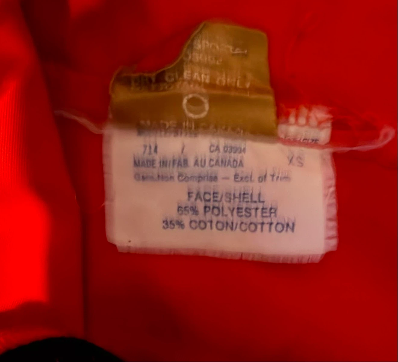 Anorak vintage rouge Brador - photo 3