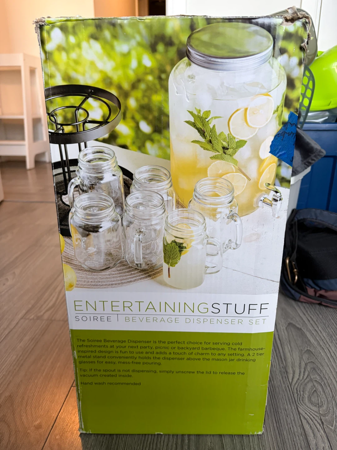 EntertainingStuff Soiree Beverage Dispenser Set - photo 3
