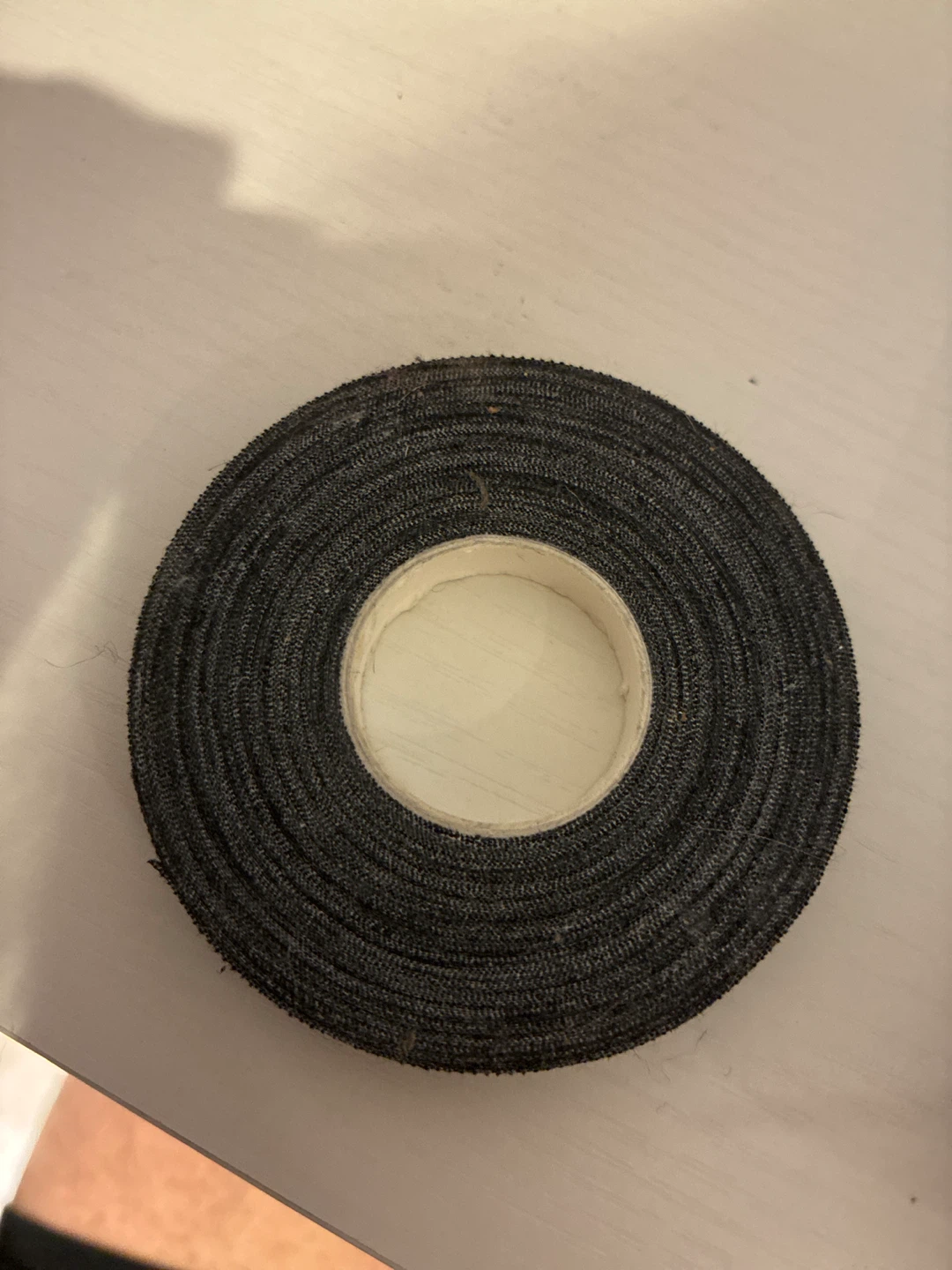 Black Cloth Tape Roll