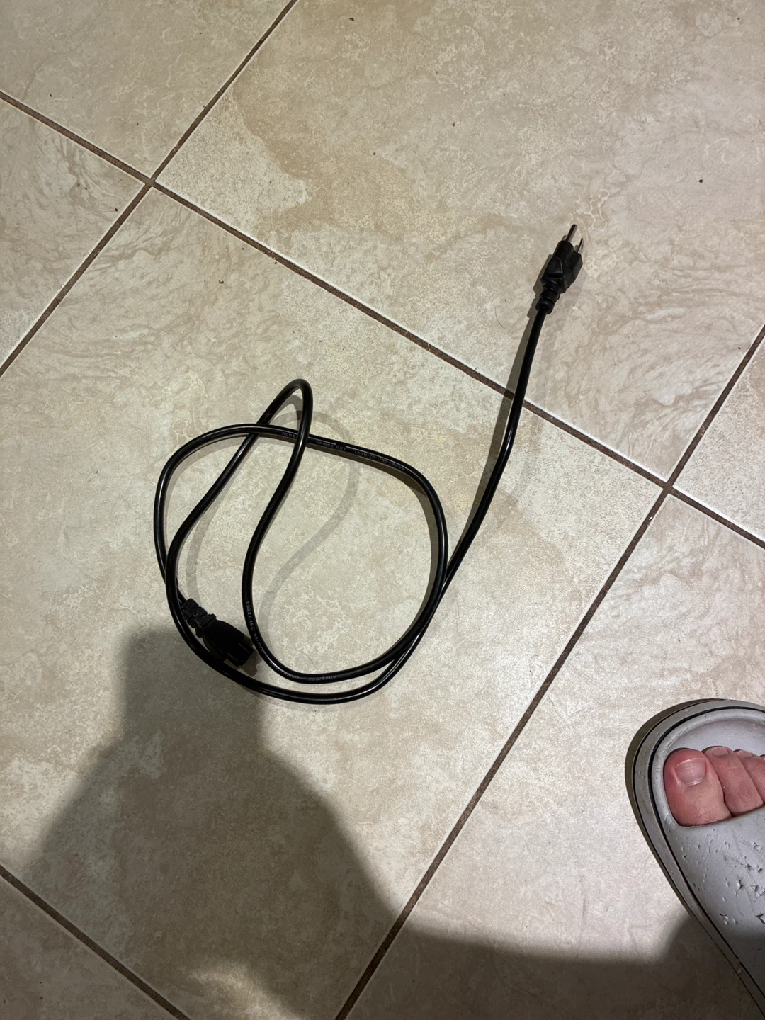 Standard 3-Prong Power Cord