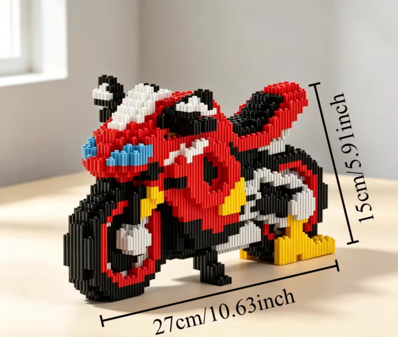 QZD Blocks Motorcycle Model 6801 kids gift items - photo 4