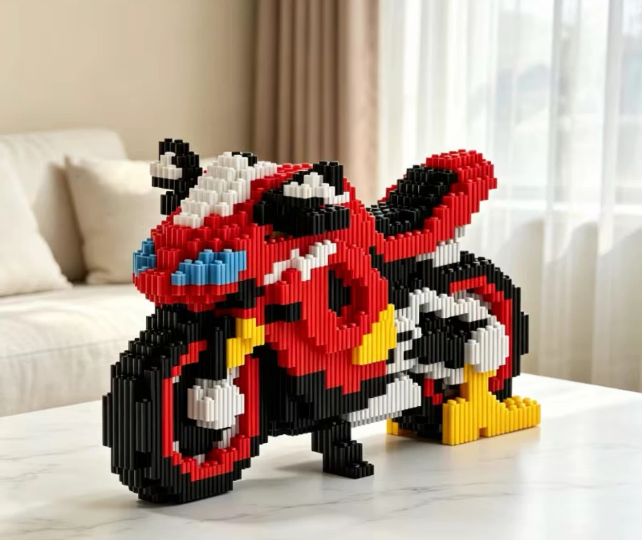 QZD Blocks Motorcycle Model 6801 kids gift items - photo 5