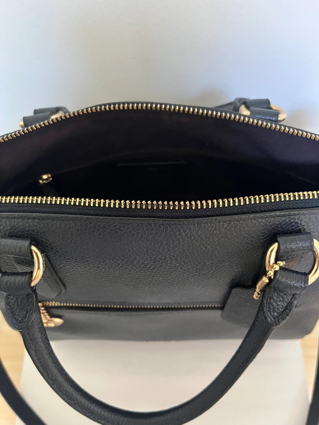 Coach Pebble Leather Handbag - photo 2
