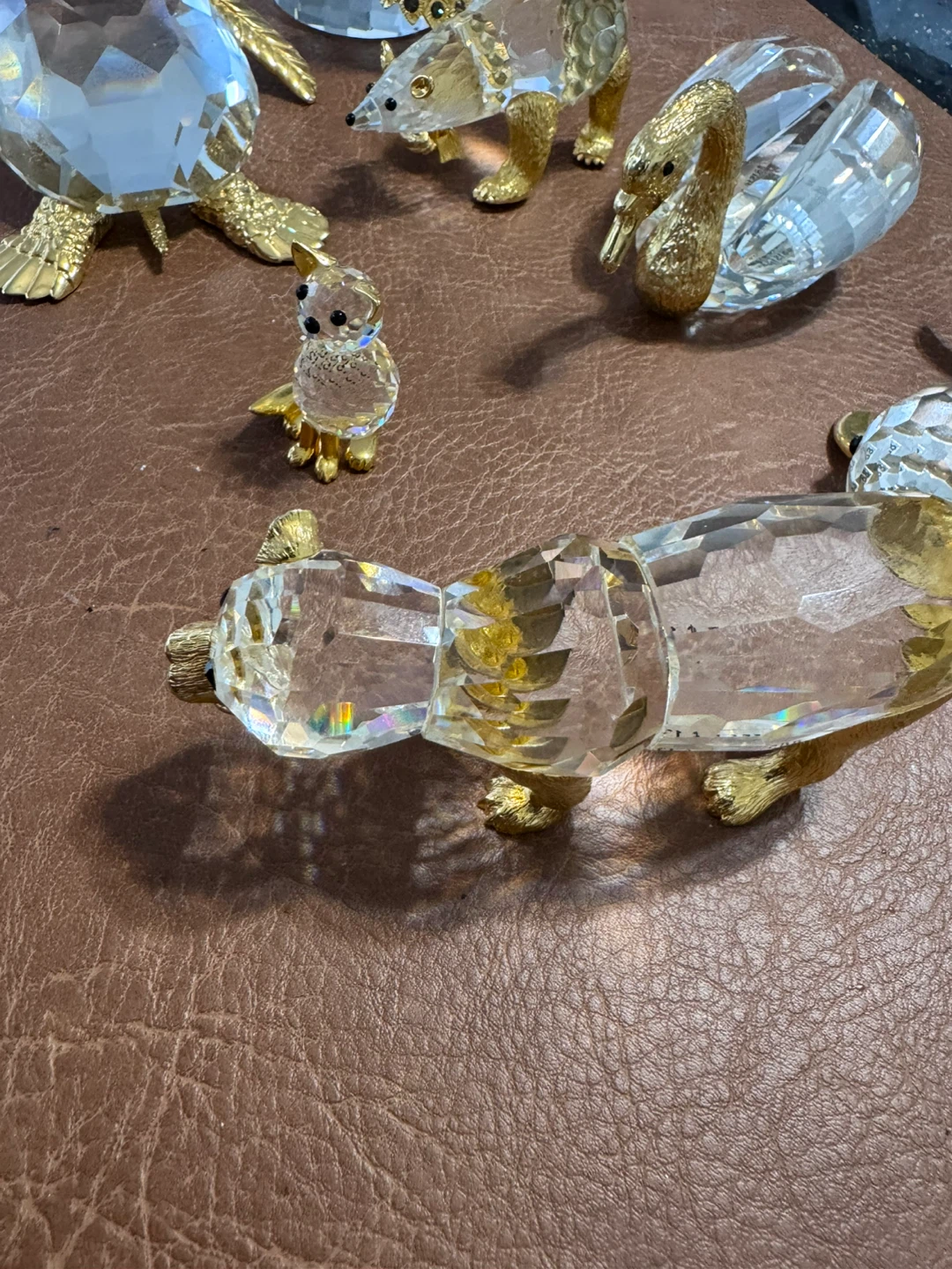 Set of 8 Bohemia Crystal Animal Figurines - photo 2