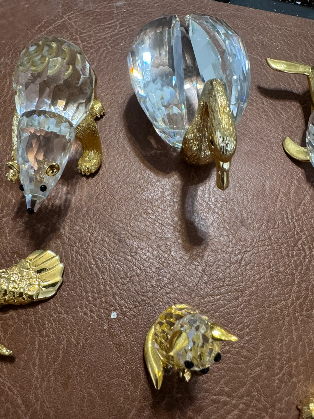 Set of 8 Bohemia Crystal Animal Figurines - photo 4