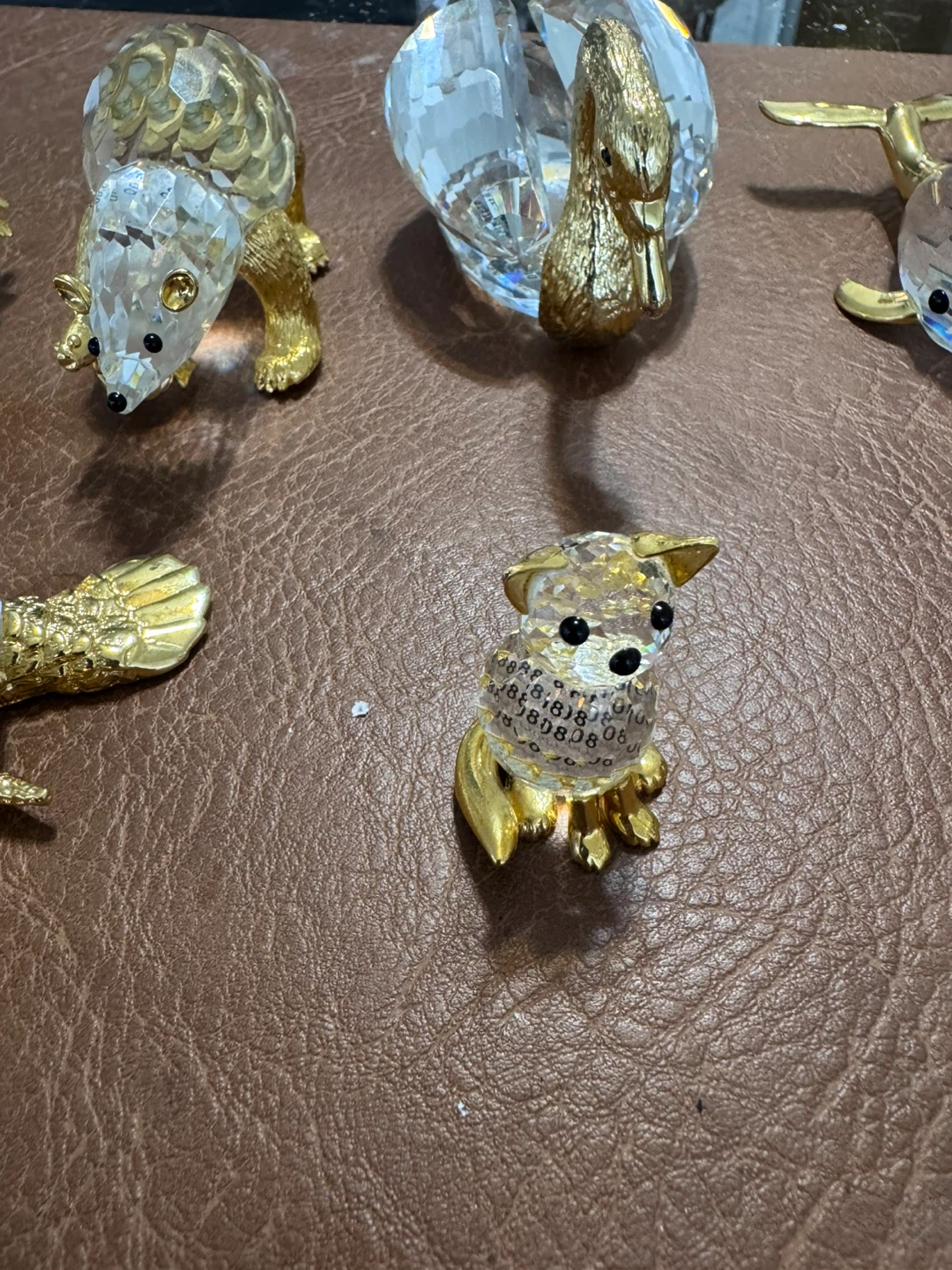 Set of 8 Bohemia Crystal Animal Figurines - photo 5